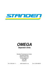 Standen OMEGA Manual