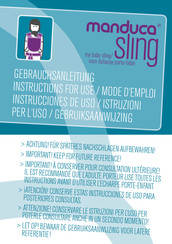 manduca MASL49 Instructions For Use Manual