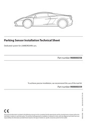 Meta System 900000358 Installation Technical Sheet