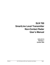 Honeywell SmartLine SLN 700 82D User Manual