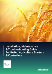 Siemens RAJA+ 3TE7111-2DC23-1AZ8 Installation, Maintenance & Troubleshooting Manual