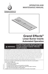 GRAND EFFECTS LIAUT24xxIM Operation And Maintenance Manual