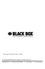 Black Box TS1003A Manual