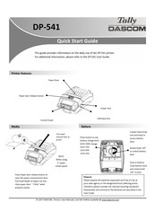 Dascom Tally DP-541 Quick Start Manual