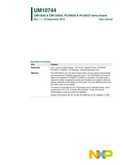 NXP Semiconductors OM13500A User Manual