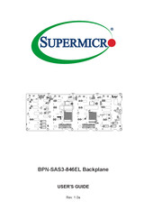 Supermicro BPN-SAS3-846EL User Manual