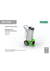 Resol SBS 2000 Manual For The Specialised Craftsman