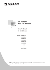 Asami AMV5-O224 Owner's Manual