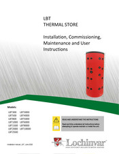 Lochinvar LBT Series Installation, Commissioning, Maintenance And User Instructions