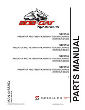 BOB-CAT PREDATOR PRO 942519J Parts Manual