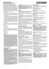 EUCHNER STA4-4121 Series Operating Instructions Manual