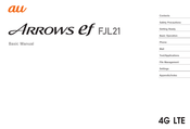 Fujitsu Arrows EF FJL21 Basic Manual