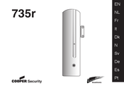 Cooper Security Scantronic 735rEUR-50 Manual