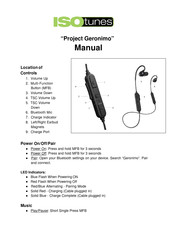 Isotunes Project Geronimo Manual