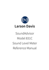 Larson Davis SoundAdvisor 831C Reference Manual