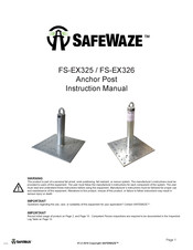 SafeWaze FS-EX326 Instruction Manual