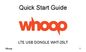 WHOOP WHT-25LT Quick Start Manual