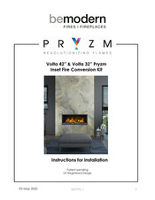 Bemodern Pryzm Volta 42 Instructions For Installation Manual