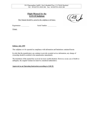 Rolladen-Schneider LS 8-18 Flight Manual