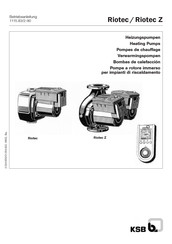 KSB Riotec Z Series Manual