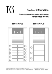 TCS VPDS Series Product Information