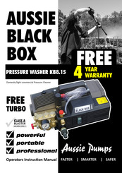 Aussie Pumps Aussie Black Box KB8.15 Operator's Instruction Manual