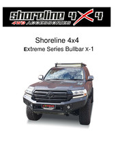Shoreline 4x4 Bullbar X-1 Fitting Instructions Manual