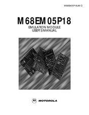Motorola M68EM05P18 User Manual