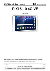 TCL PIXI 5-10 4G VF Repair Document