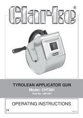 Clarke CHT691 Operating Instructions