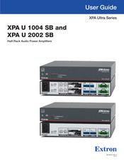 Extron electronics XPA U 1004 SB User Manual