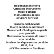 UTS Q818 Operating Instructions Manual