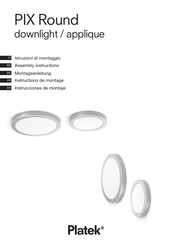 Platek PIX Round 30 Assembly Instructions Manual