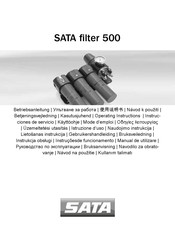 SATA 524 Operating Instructions Manual