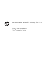 HP Jet Fusion 4210 Product Documentation Site Preparation Manual