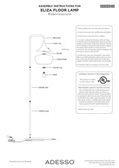 Adesso ELIZA 2143-01/22 Assembly Instructions