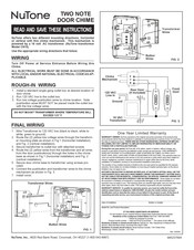 Nutone BK142LWH Instructions