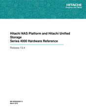 Hitachi NAS Platform 4000 Series Hardware Reference Manual