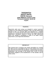 Tapeswitch CKP/S1 Technical Manual