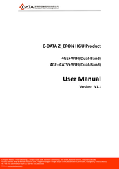 C-Data Z EPON HGU User Manual