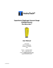 Instrutech CDM900 Micro Bee User Manual