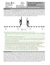 LOGIC RAIL GCP/2-X Instructions Manual