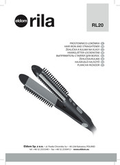 Eldom Rila RL20 Instruction Manual