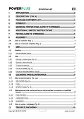 Powerplus POWPG60140 Manual