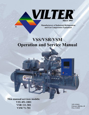 Vilter VSS 451-1801 Operation And Service Manual