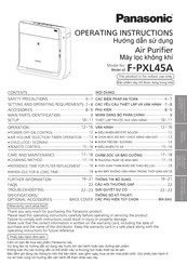 Panasonic F-PXL45A Operating Instructions Manual