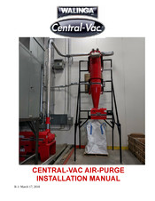 Walinga CENTRAL-VAC AIR-PURGE Installation Manual