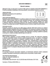 Avacom HOMEMAX 2 Operating Manual