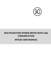Saci MTA36 User Manual