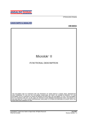 Union Switch & Signal Microlok II Functional Description